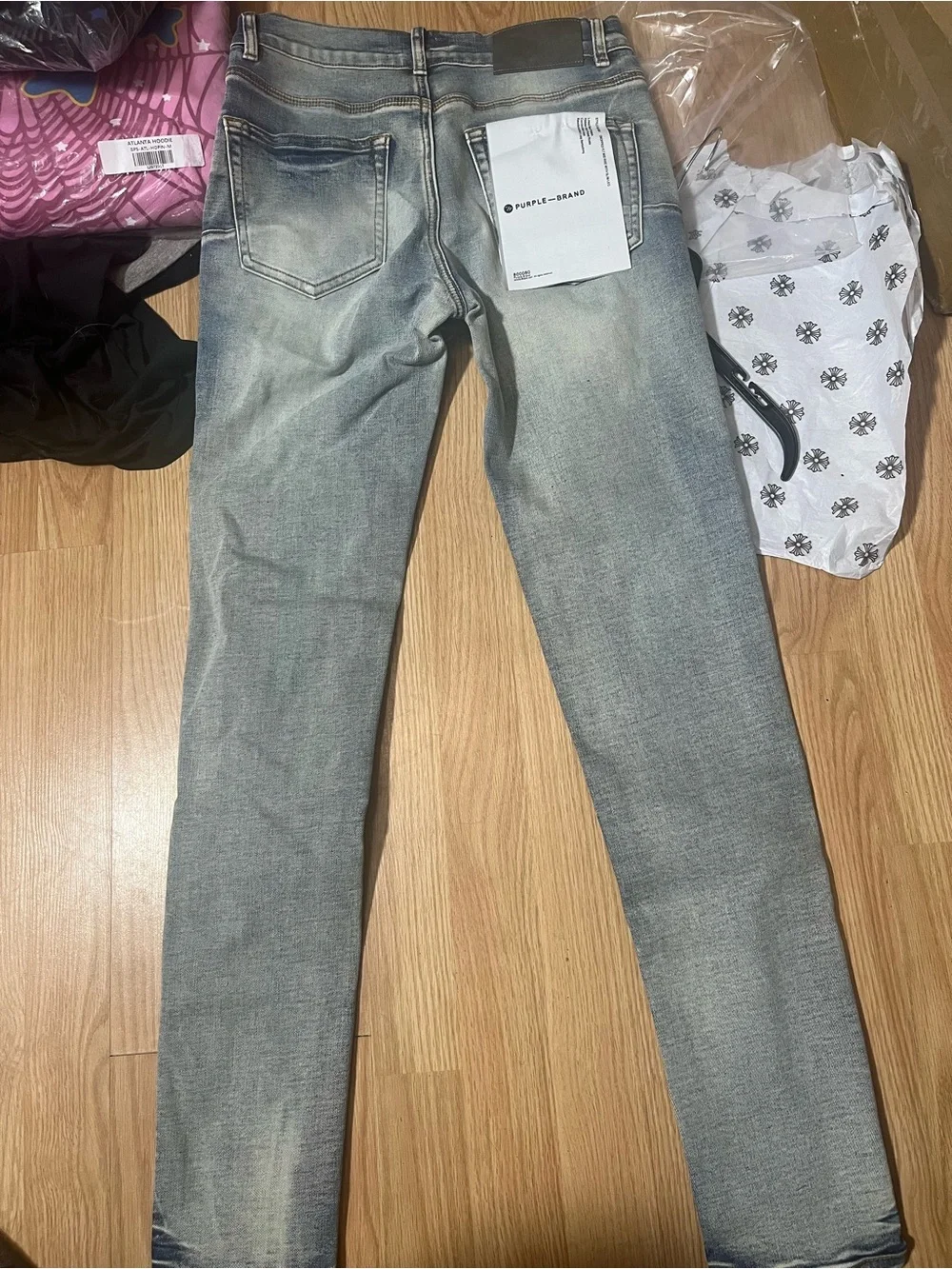 Blue Jeans Size 28 Purple Brand